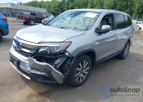 2021 Honda Pilot Awd Ex-L z USA, uszkodzony, nr VIN 5FNYF6H55MB065826